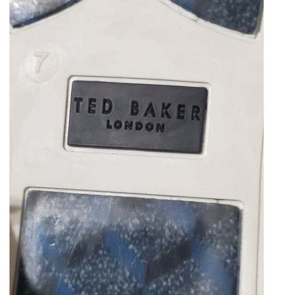 NIB Ted Baker London Leather Sneakers - Brown Size 7 - Picture 9 of 9
